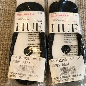 HUE Hidden Cotton Liner 8-Pair Pack